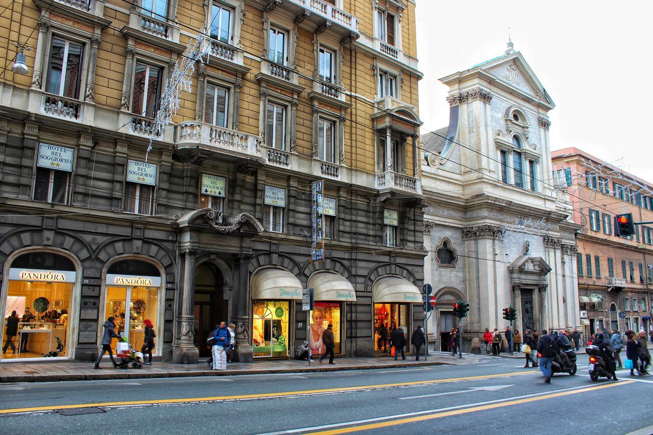 Hotel Bel Soggiorno ジェノヴァ エクステリア 写真